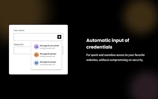Sikker de Mailinblack: Gestor de Contraseñas Profesional y Seguro - Screenshot 1