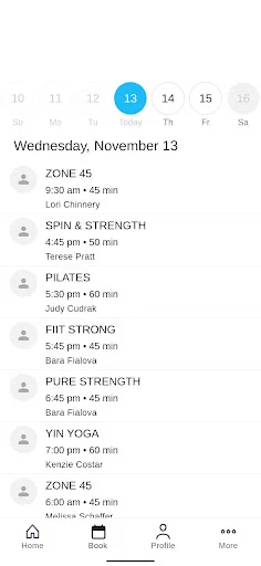 Descarga Big Sky Fitness: Planifica tus clases fácilmente hoy - Screenshot 2