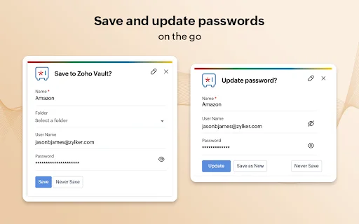 Zoho Vault – Gestor de Contraseñas Seguro | Descarga Gratis - Screenshot 5