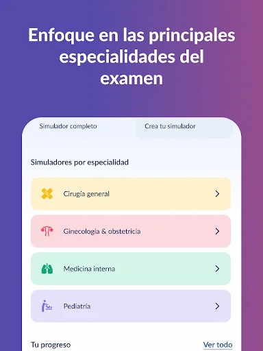 Descarga Gliamediq: Simulador ENARM – Estudia y Especialízate - Screenshot 21