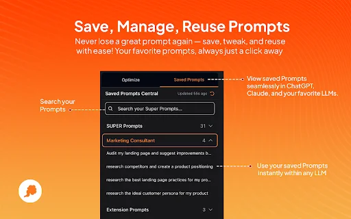 Prompt Genie: Optimiza tus Prompts para IA – Descarga Gratis - Screenshot 3
