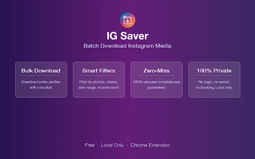 IG Saver 2026: Descargar fotos y videos de Instagram gratis - Screenshot 5