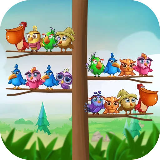 Descargar Bird Sort: Color Puzzle Master – Juego de Lógica Gratis