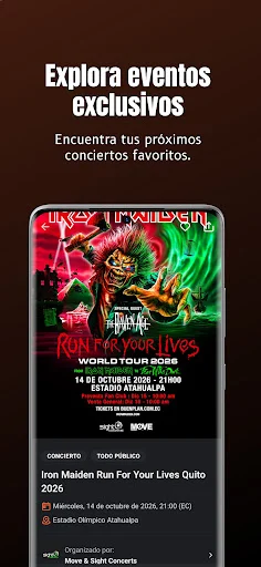 Descarga BuenPlan APK: Encuentra Eventos y Conciertos en México - Screenshot 3