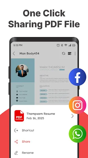 PDF Editor, Reader & Scanner: Edita y Escanea tus PDFs Gratis - Screenshot 8