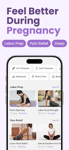 FitMama: Ejercicios para Embarazo y Posparto – Descarga Gratis - Screenshot 3