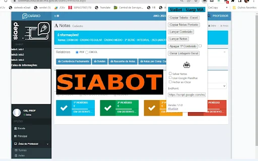 SiaBot – Siaep MA: Optimiza tu Gestión Escolar y Productividad - Screenshot 1