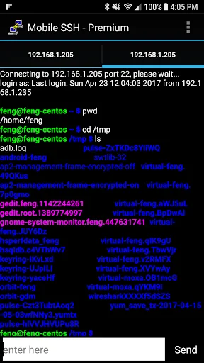 Mobile SSH Premium: Acceso Remoto Seguro y Profesional en Android - Screenshot 2