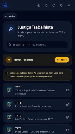 Descargar ProcessoBR: Guía de Procesos – Accesos Directos Gratis - Screenshot 21