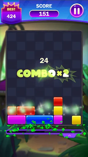 Descarga Falling Puzzle – Falling Block | El Mejor Juego de Bloques - Screenshot 8