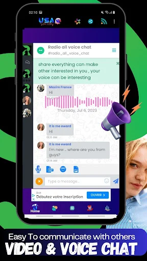 Descargar USA Dating APK – Conecta con Personas de EE. UU. y Francia - Screenshot 23