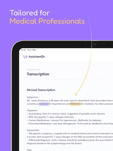 Assistant Dr. – Medical Scribe: Notas SOAP con IA | Descarga - Screenshot 19