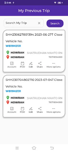 Descargar CWL Driver APK: Gestión Logística para Conductores - Screenshot 2