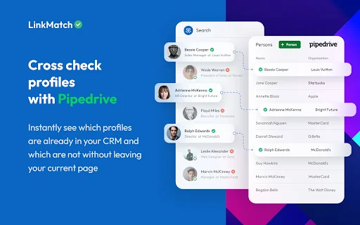 LinkMatch para Pipedrive: Automatiza tus leads y ventas ahora - Screenshot 3