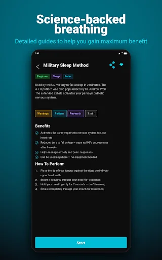 Breathwork Pro: Ejercicios de Respiración – Mejora tu Salud Hoy - Screenshot 21