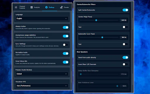 Stereo Amplifier: Convierte Estéreo a Sonido Surround Real - Screenshot 4