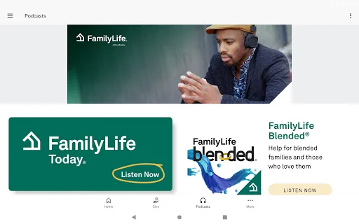 Descarga FamilyLife®: Podcasts y Devocionales Cristianos Gratis - Screenshot 8