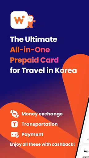 WOWPASS: Tu tarjeta prepago imprescindible para viajar a Corea - Screenshot 1