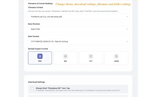 Substack PDF Downloader: Guarda tus newsletters en PDF y más - Screenshot 3