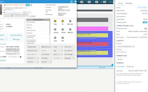 Extensión Collectly para EHR – Optimiza tu Gestión de Pagos - Screenshot 2