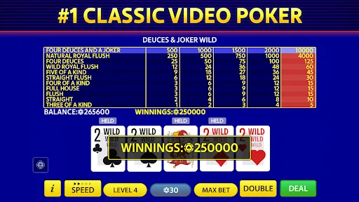 Descarga Video Poker by Pokerist – Más de 40 Juegos Gratis - Screenshot 6