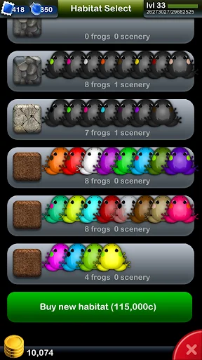 Descarga Pocket Frogs: Colecciona y Cría Ranas Únicas Gratis - Screenshot 8