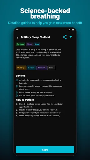 Breathwork Pro: Ejercicios de Respiración – Mejora tu Salud Hoy - Screenshot 5