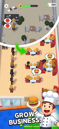 Descargar My Food Street – Gestiona tu restaurante y cocina hoy - Screenshot 6