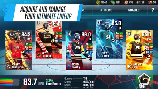 Franchise Hockey: Pro GM – Gestiona tu Equipo y Gana el Campeonato - Screenshot 1