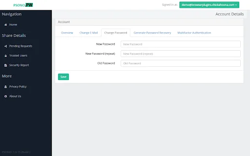 Psono: Gestor de Contraseñas Seguro – Descarga Gratis y Protege Tus Datos - Screenshot 5