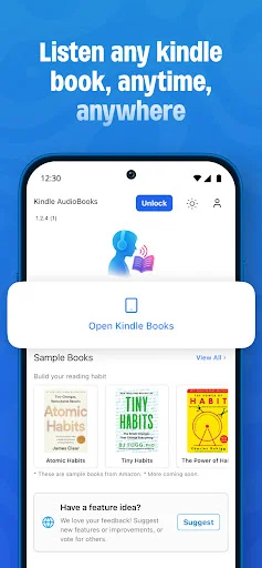 Descarga AudioBooks Unlimited to Kindle – Convierte Libros a Audio - Screenshot 2