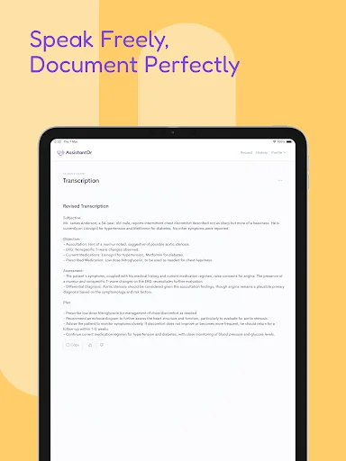 Assistant Dr. – Medical Scribe: Notas SOAP con IA | Descarga - Screenshot 11