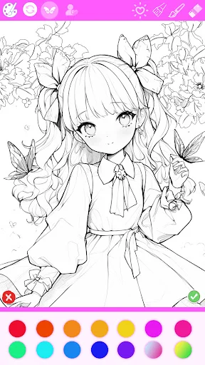 Coloring Book: Draw Princess – Descarga Juegos de Colorear Gratis - Screenshot 22