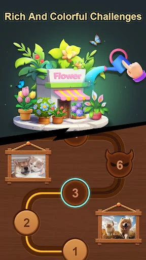 Descarga Number Match 10: Garden Puzzle – El Mejor Juego de Lógica - Screenshot 3