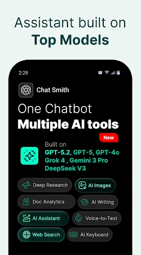 Chat Smith: Chatbot con IA – Tu Asistente Inteligente en Español - Screenshot 17
