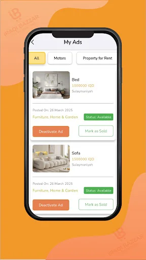 Descarga Iraqi Bazzar: Compra y Vende Fácilmente – App Gratuita - Screenshot 5