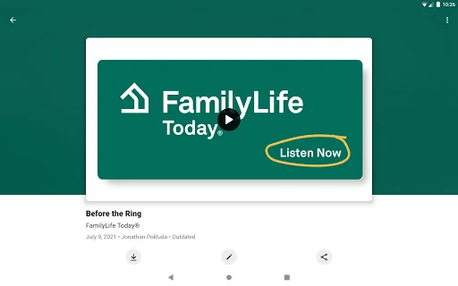 Descarga FamilyLife®: Podcasts y Devocionales Cristianos Gratis - Screenshot 9