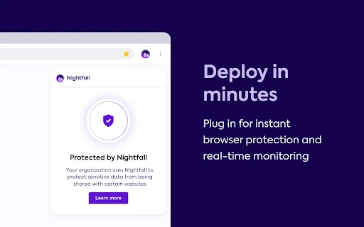 Nightfall DLP: Protección de datos con IA para Navegadores - Screenshot 4