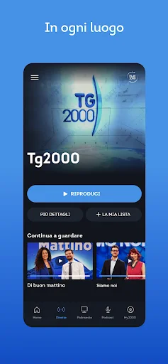 Descargar PLAY2000 APK: Tv2000 y inBlu2000 en Directo Gratis - Screenshot 1
