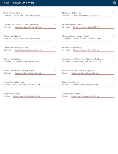 Descarga SE Oklahoma Library System: Acceso a Libros y Recursos - Screenshot 17