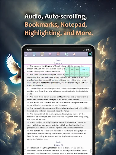 Jubilees, Jasher, Enoch y Biblia KJV – Descarga la App Completa - Screenshot 7