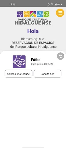 Reserva tu Espacio en el Parque Cultural Hidalguense – App Oficial - Screenshot 6