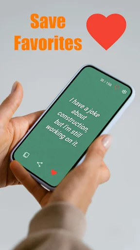 Descarga Funny Jokes: Swipe & Laugh – Los Mejores Chistes Gratis - Screenshot 3