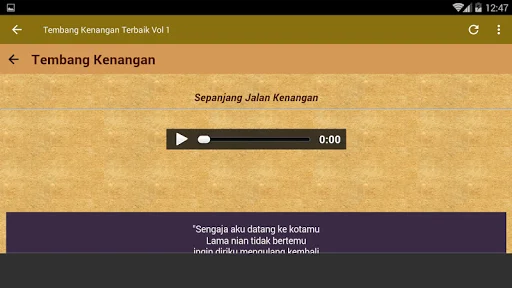 Descargar Koleksi Tembang Kenangan – La mejor música del recuerdo - Screenshot 14
