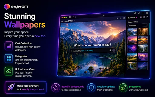 StylerGPT: Personaliza ChatGPT con Temas, Fuentes y Productividad - Screenshot 3