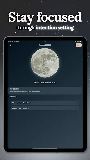 Descarga Luna Focus: Diario Lunar y Crecimiento – Versión 1.9.1 - Screenshot 13