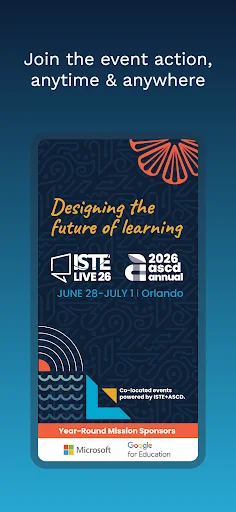 ISTELive 26 y ASCD Annual 26: Descarga la App Oficial para Educadores - Screenshot 1
