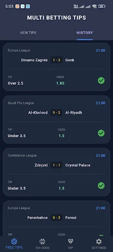 Descarga Multi Betting Tips Daily Win – Pronósticos Deportivos - Screenshot 4