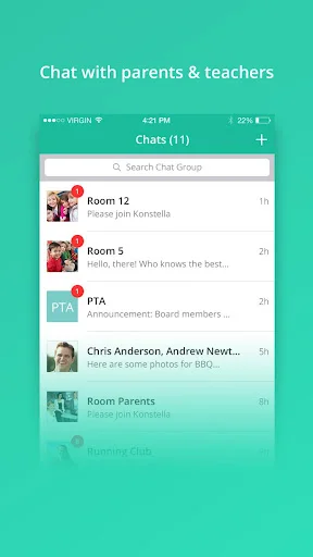Descarga Konstella: Comunicación Escolar Eficiente y Fácil - Screenshot 1