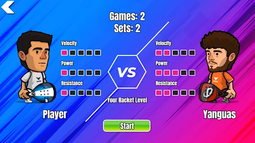 Descargar Padel Battle – El Mejor Juego de Pádel Arcade Gratis - Screenshot 1